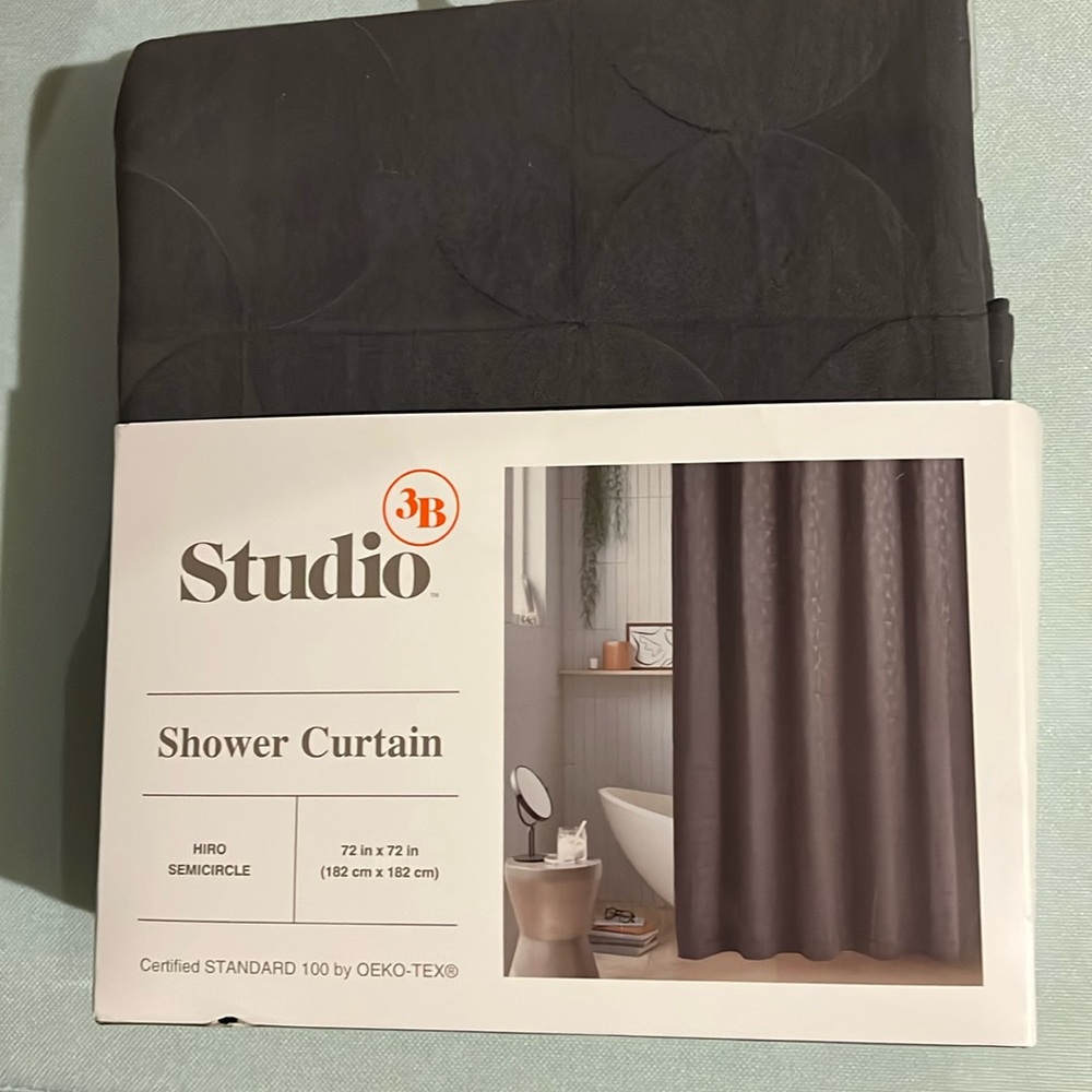 Shower curtain in